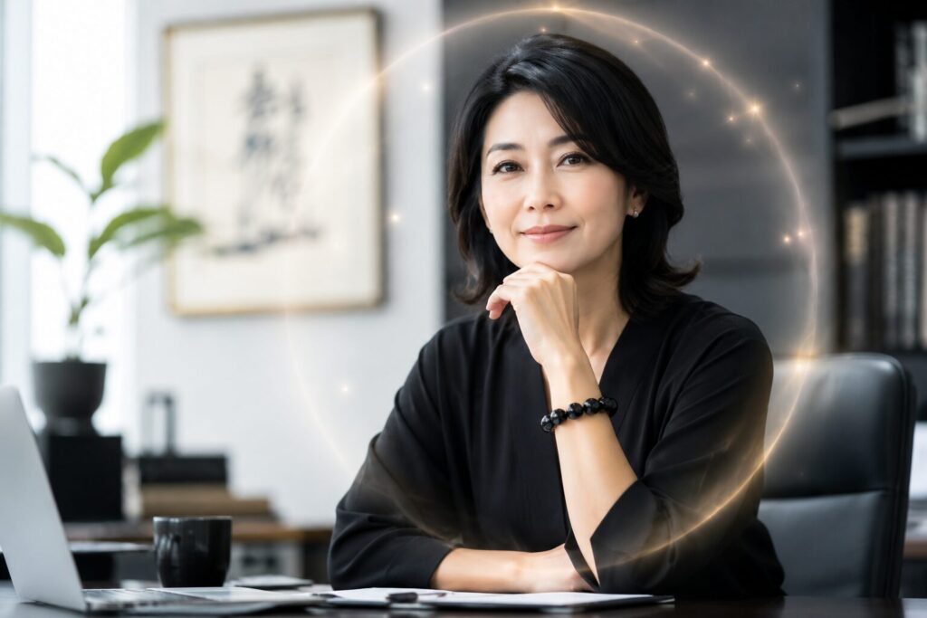 女性の画像 アクセサリー モリオン