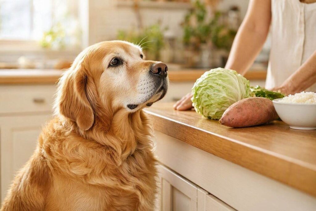 犬の食事画像