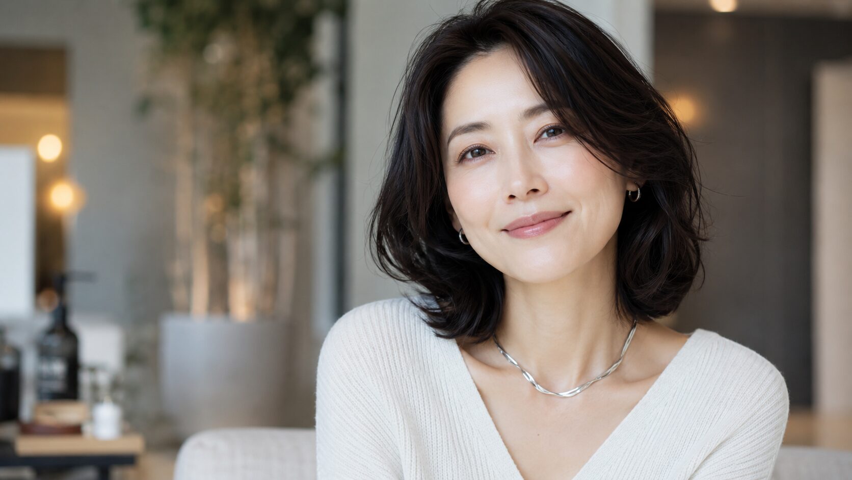 女性の画像　アクセサリー