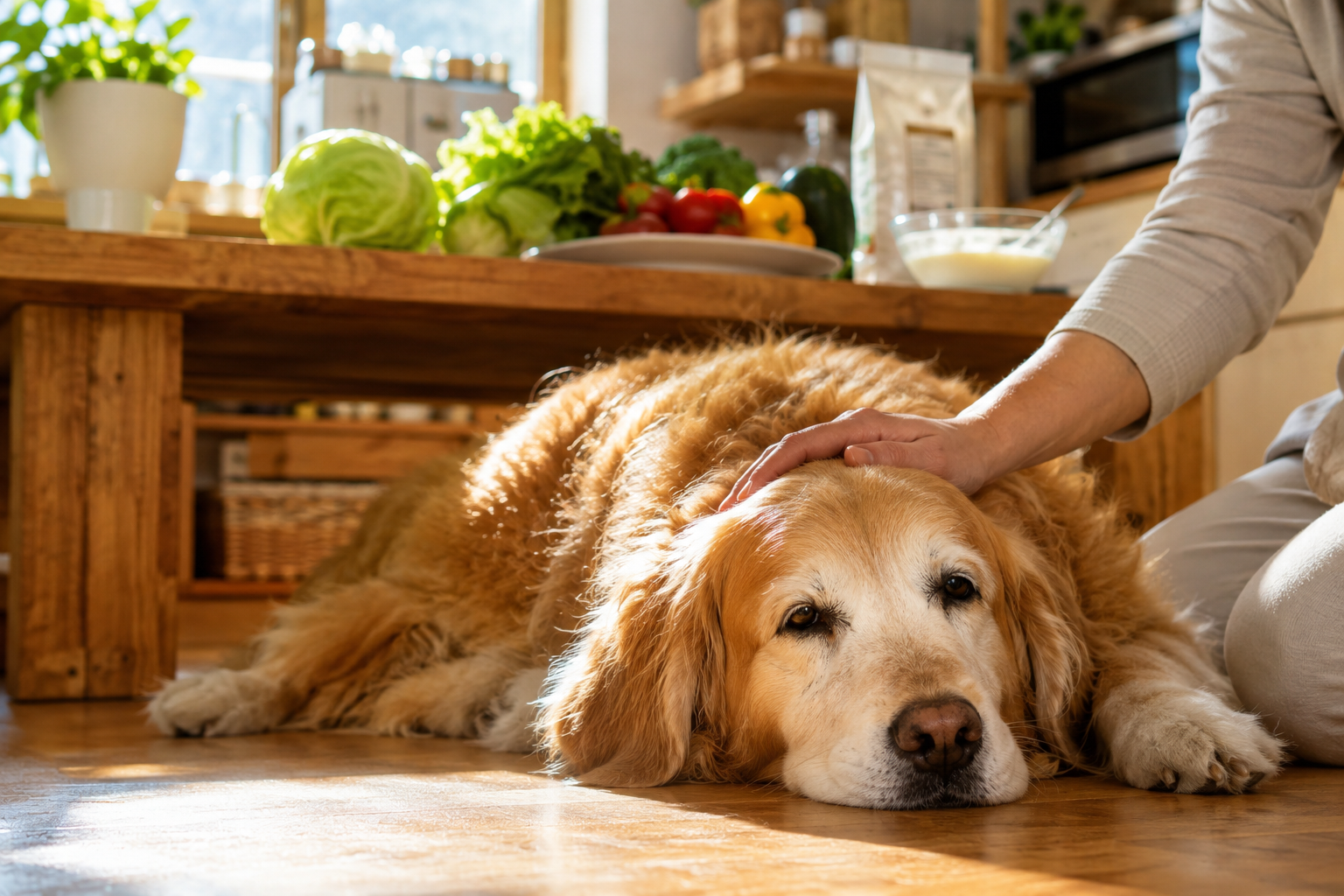 犬の食事画像
