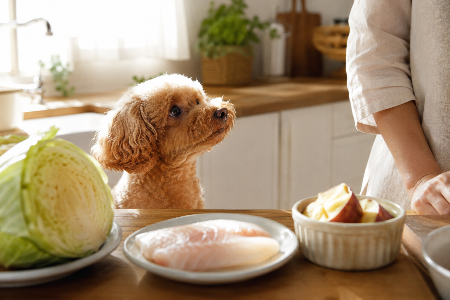 犬の食事画像